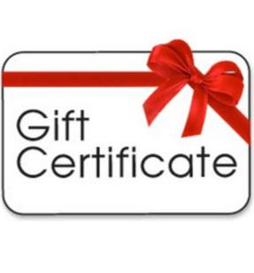 Gift Certificates