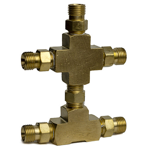 4 Way Oxygen Splitter Valve