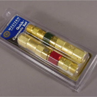 Regulator to Hose Quick Connect Set for Oxygen & Propane