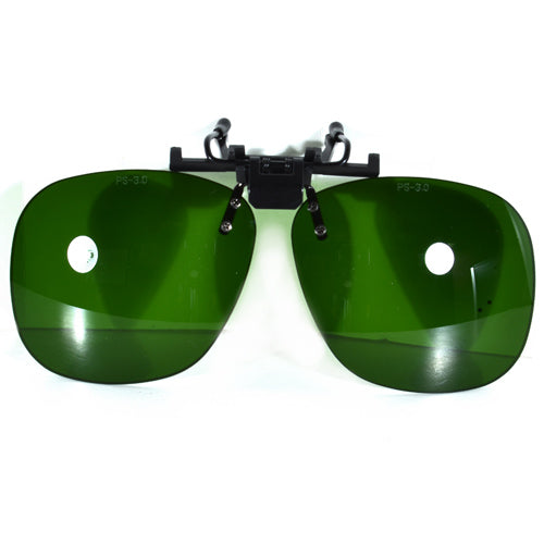 Shade 3 Plastic Clip On Flip Up Protective Eye Glasses