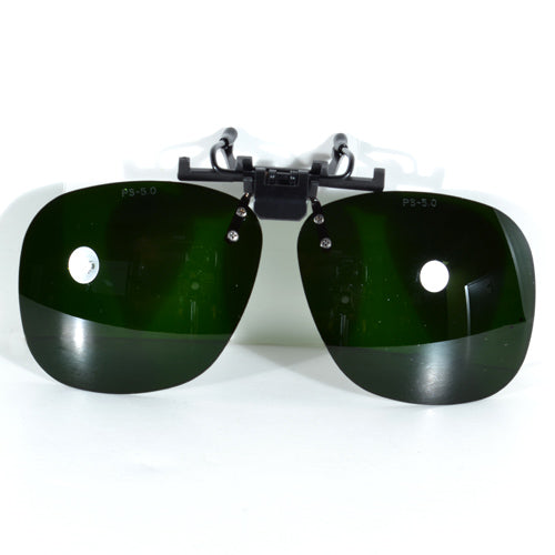 Shade 5 Clip On Flip Up Protective Eye Glasses