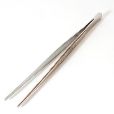 7" Blunt Tweezer Stainless Steel