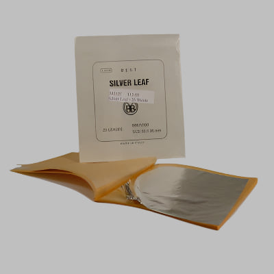 Silver Leaf pkg of 25 Sheets
