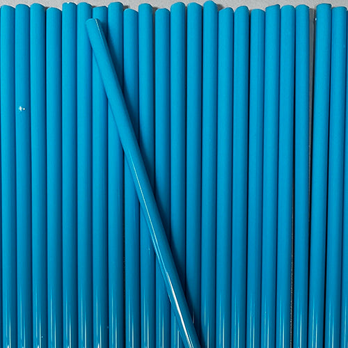 Oracle Turquoise Pastel Double Helix Glass Rod