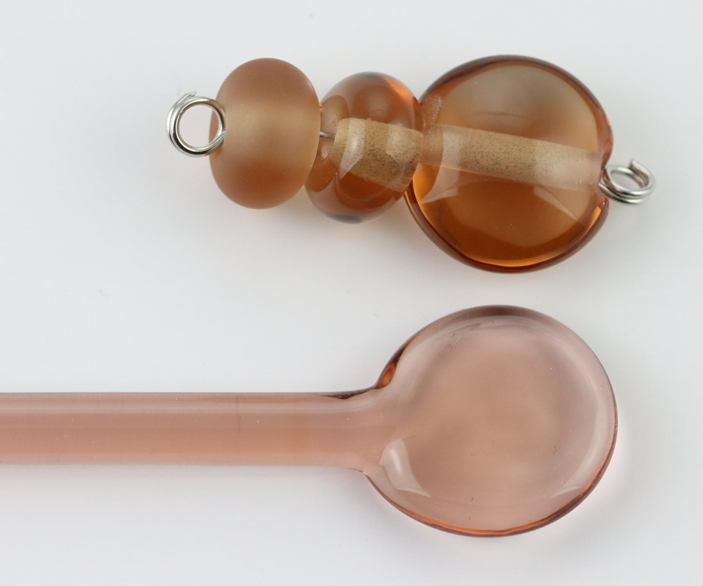 Bamboo Pink Ltd Run Creation is Messy Glass Rod