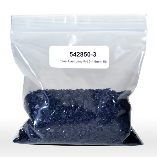 Blue Aventurine Frit 3-4.8mm