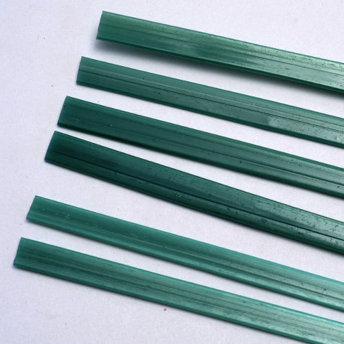 Turquoise Medium Ribbon 6 Glass Strips