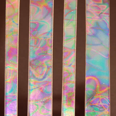 Corkscrew Dichroic on Clear Effetre Glass