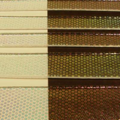 Rainbow Dot Dichroic on Clear Effetre Glass