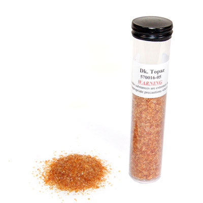 Dark Topaz Transparent Frit Effetre Glass