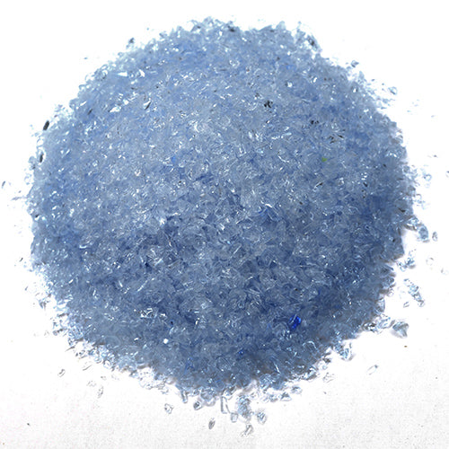 Pale Blue Transparent Frit Effetre Glass