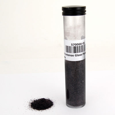 Intense Black Powder Effetre Glass