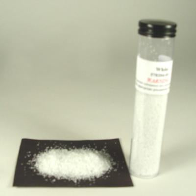 White Pastel Frit Effetre Glass