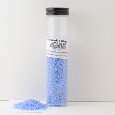 Periwinkle Pastel Frit Effetre Glass