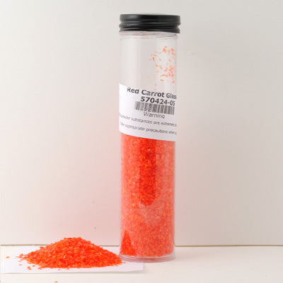 Red Carrot Special Frit Effetre Glass