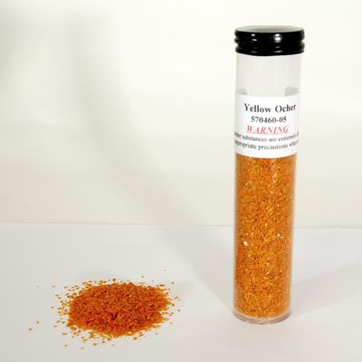 Yellow Ocher Special Frit Effetre Glass