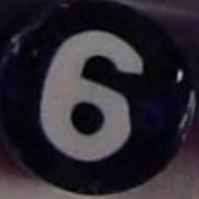 Sliced Numbers Millefiori Effetre Glass