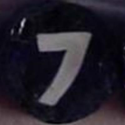 Sliced Numbers Millefiori Effetre Glass