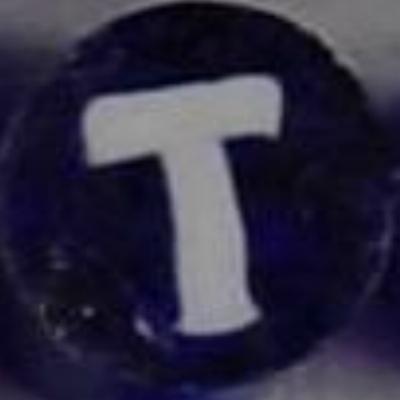 Sliced Letter Millefiori Effetre Glass