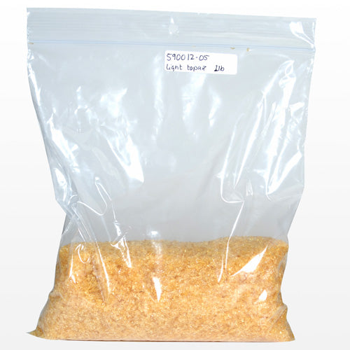 Light Topaz Transparent Frit Effetre Glass