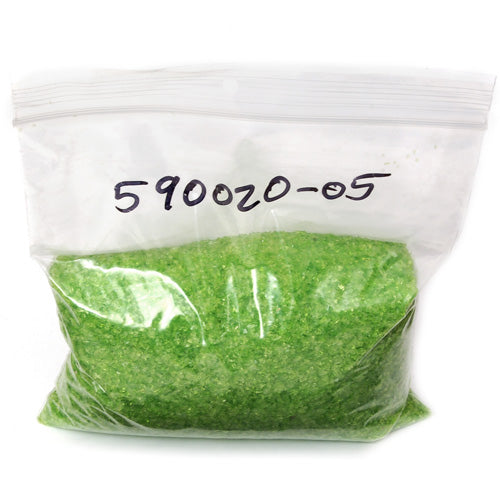 Light Grass Green Transparent Frit Effetre Glass