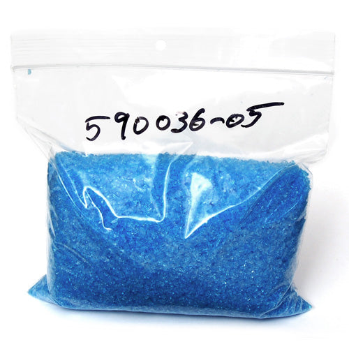 Dark Aqua Transparent Frit Effetre Glass