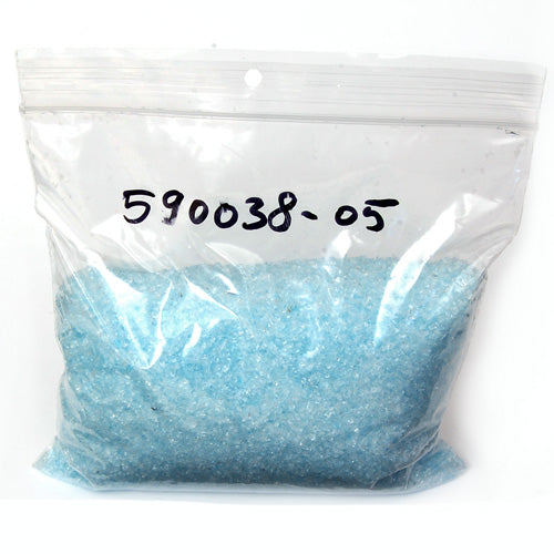 Pale Aqua Transparent Frit Effetre Glass