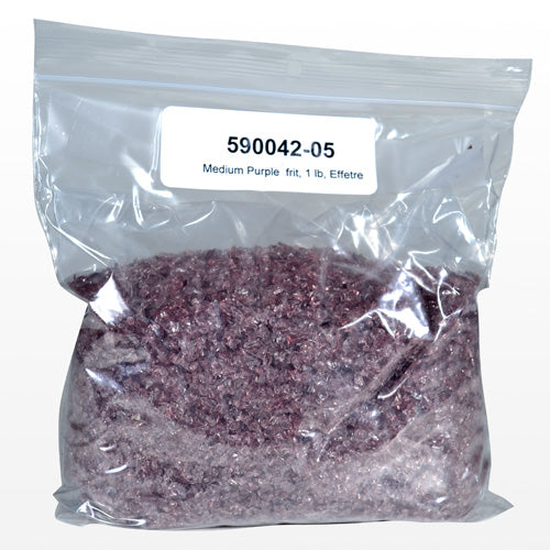 Medium Purple Transparent Frit Effetre Glass