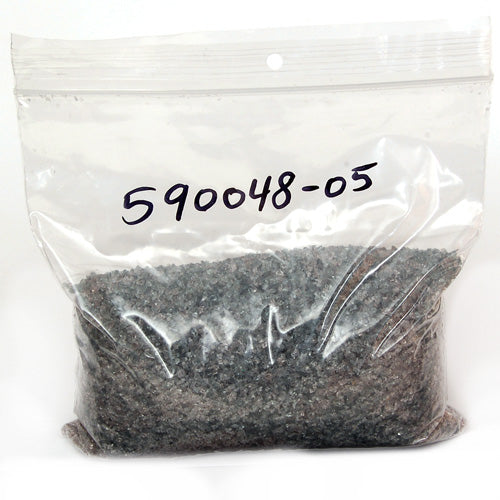 Gray Transparent Frit Effetre Glass