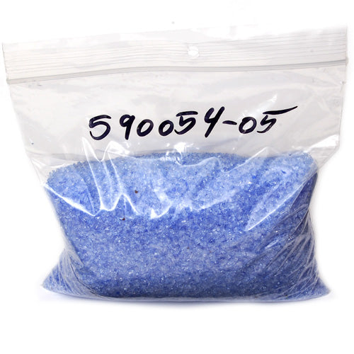 Medium Blue Transparent Frit Effetre Glass