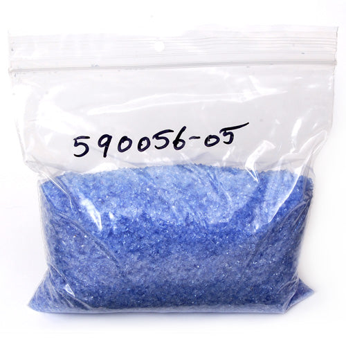 Dark Blue Transparent Frit Effetre Glass