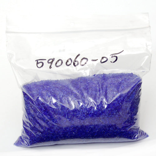 Cobalt Blue Transparent Frit Effetre Glass