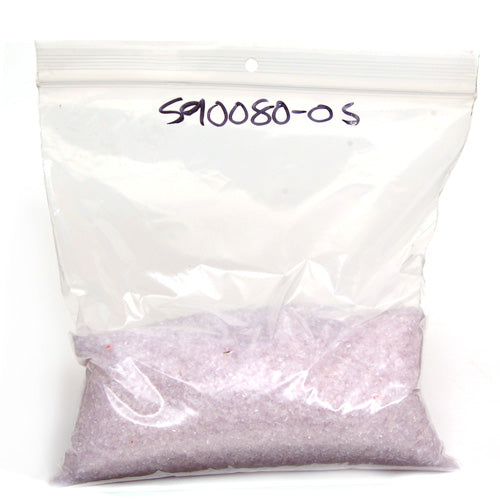 Pale Lavender Transparent Frit Effetre Glass