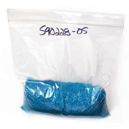 Dark Sky Blue Pastel Frit Effetre Glass