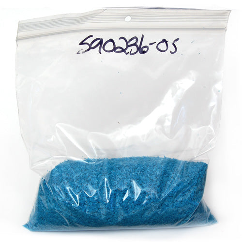 Dark Turquoise Pastel Frit Effetre Glass