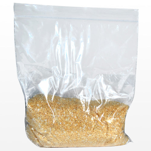 Dark Ivory Pastel Frit Effetre Glass