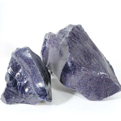 Blue Aventurine Fine Frit Effetre Glass