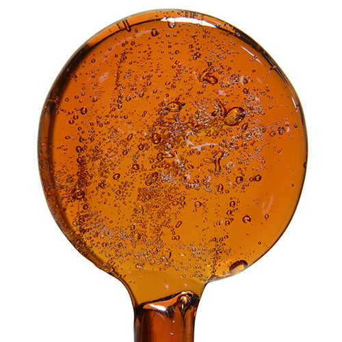 Foggy Dark Topaz  Transparent Effetre Glass Rod