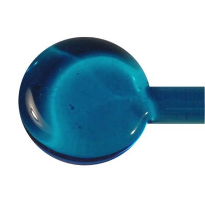 Aqua Dark Transparent Effetre Glass Rod