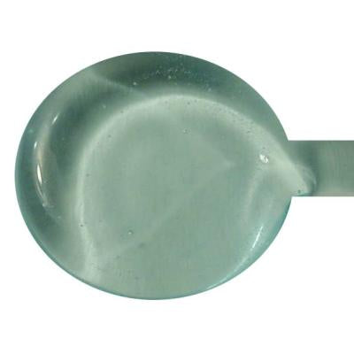 Aqua Pale Transparent Effetre Glass Rod