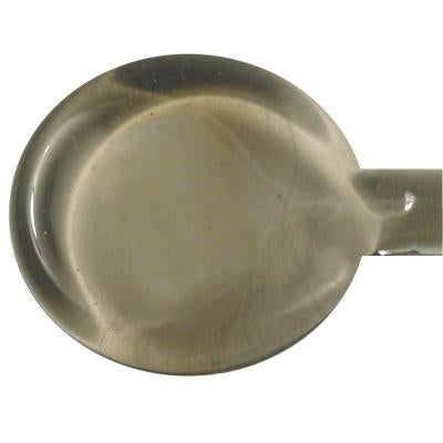 Gray Transparent Effetre Glass Rod