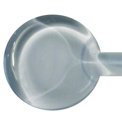 Pale Blue Transparent Effetre Glass Rod