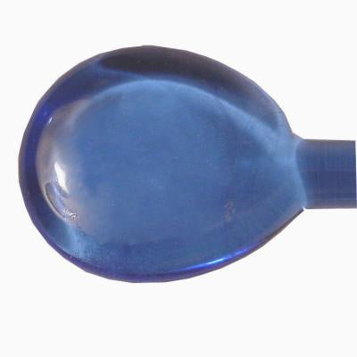 Blue Dark Transparent Effetre Glass Rod