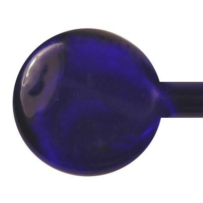 Blue Cobalt Transparent Effetre Glass Rod