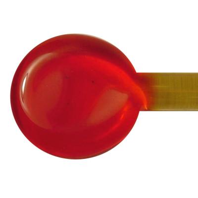 Orange (striking) Transparent Effetre Glass Rod