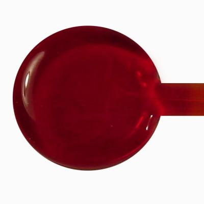 Red (striking) Transparent Effetre Glass Rod