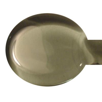 Gray Steel Light Transparent Effetre Glass Rod