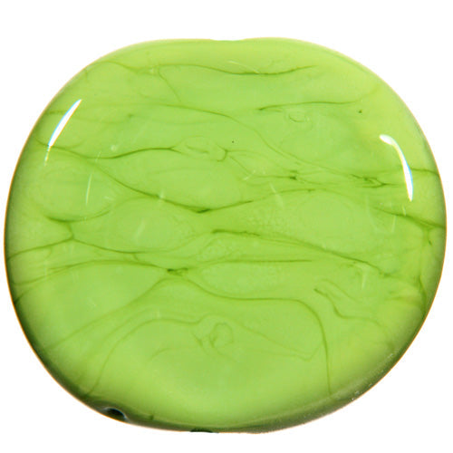 Green Pea Pastel Effetre Glass Rod