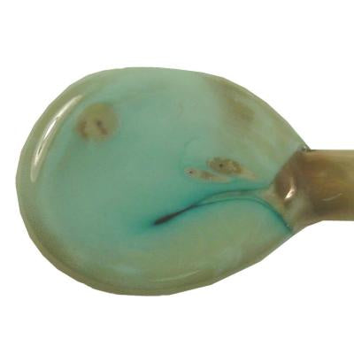 Green Copper Pastel Effetre Glass Rod