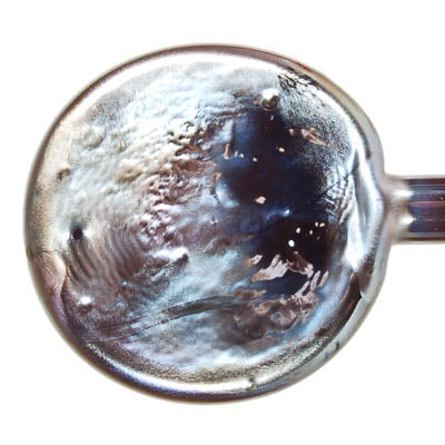 Plum Silver Dark Machine Pastel Effetre Glass Rod